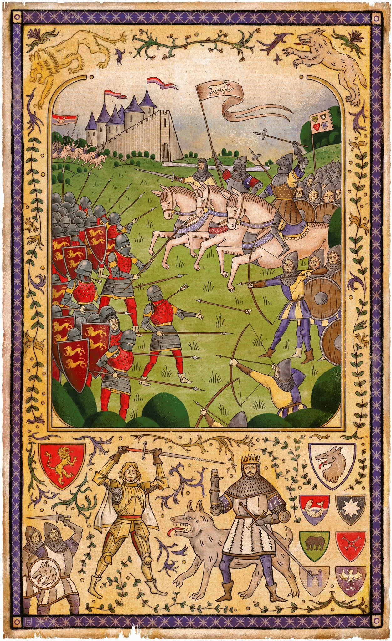 The Battle of Whispering Wood by Conner Fawcett | Scrolller