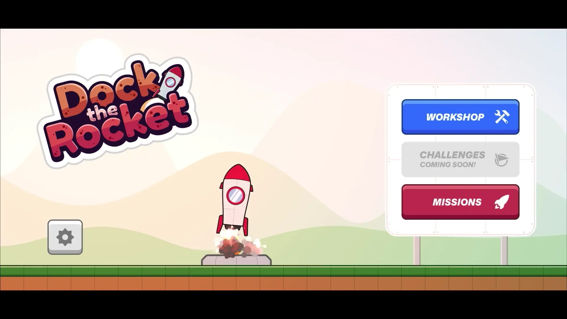 The first update to Dock The Rocket! Many more to come.