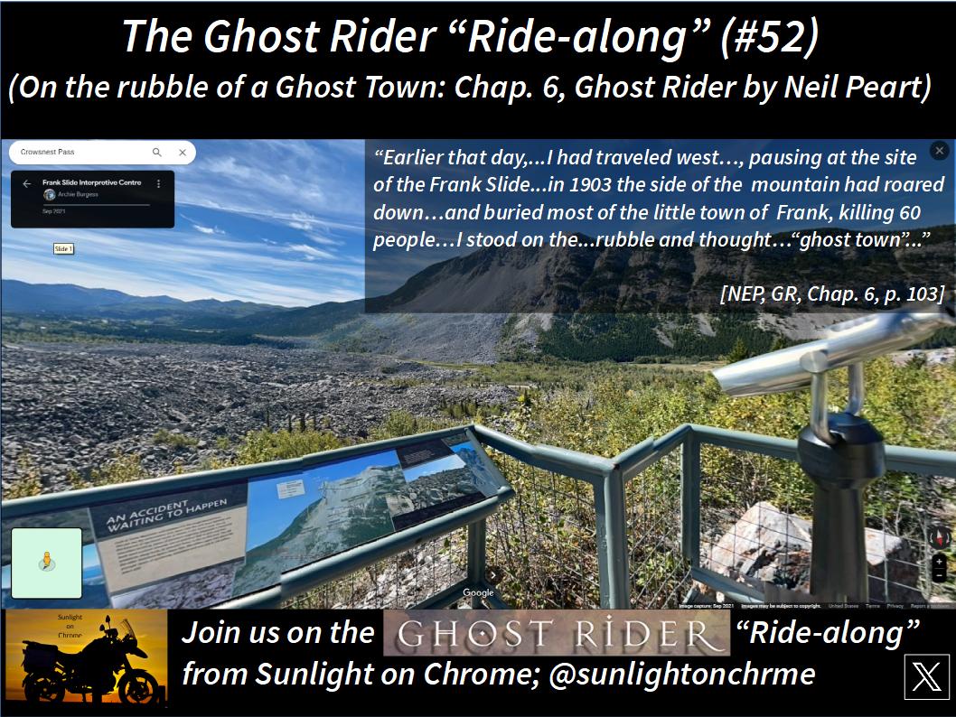 The Ghost Rider “Ride-along” (#52) (On the rubble of a Ghost Town: Chap ...