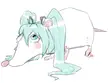 The giant miku that makes all of the rules