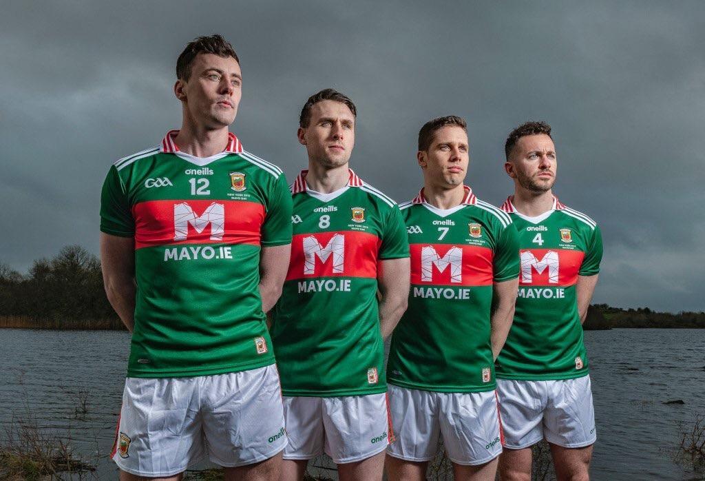 The MayoDay Jersey that will be worn by Mayo vs New York Scrolller