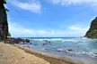 The only beach on Pitcairn Island, one of the most remote islands in the world
