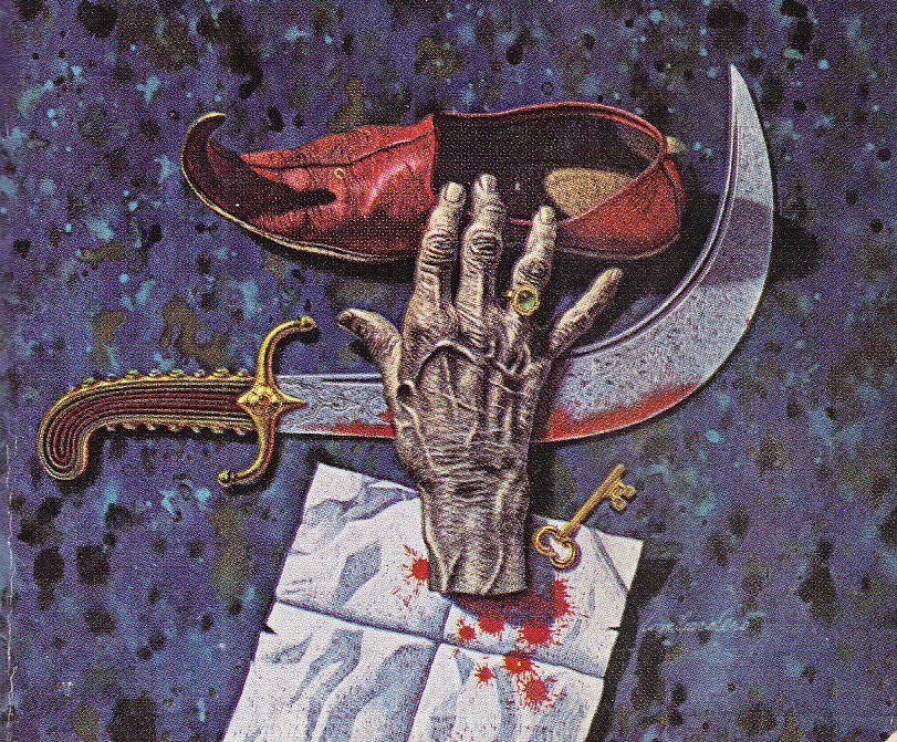 The Quest of the Sacred Slipper cover art by Frank Kelly Freas