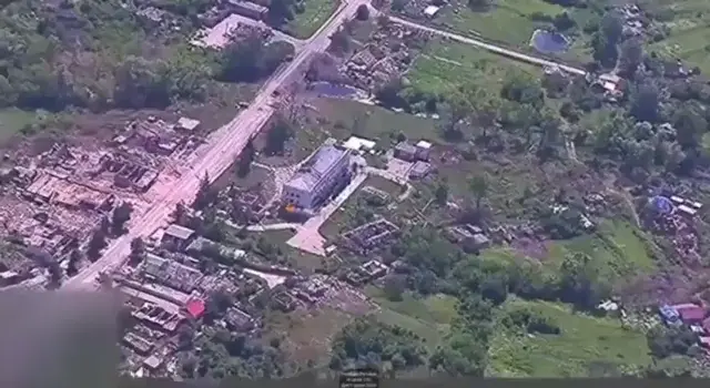 The Russians have hit the Kharkiv region with a three-ton FAB-3000 bomb for the first time. This is just horrifying!
