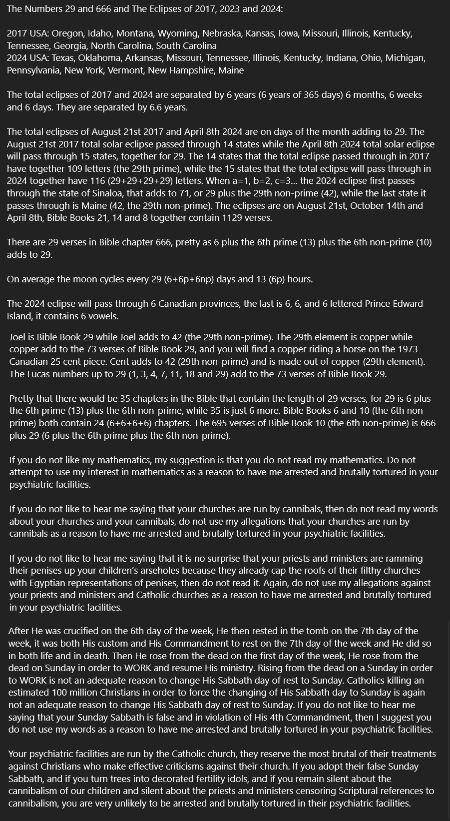 This Eclipse has gotten them all riled up