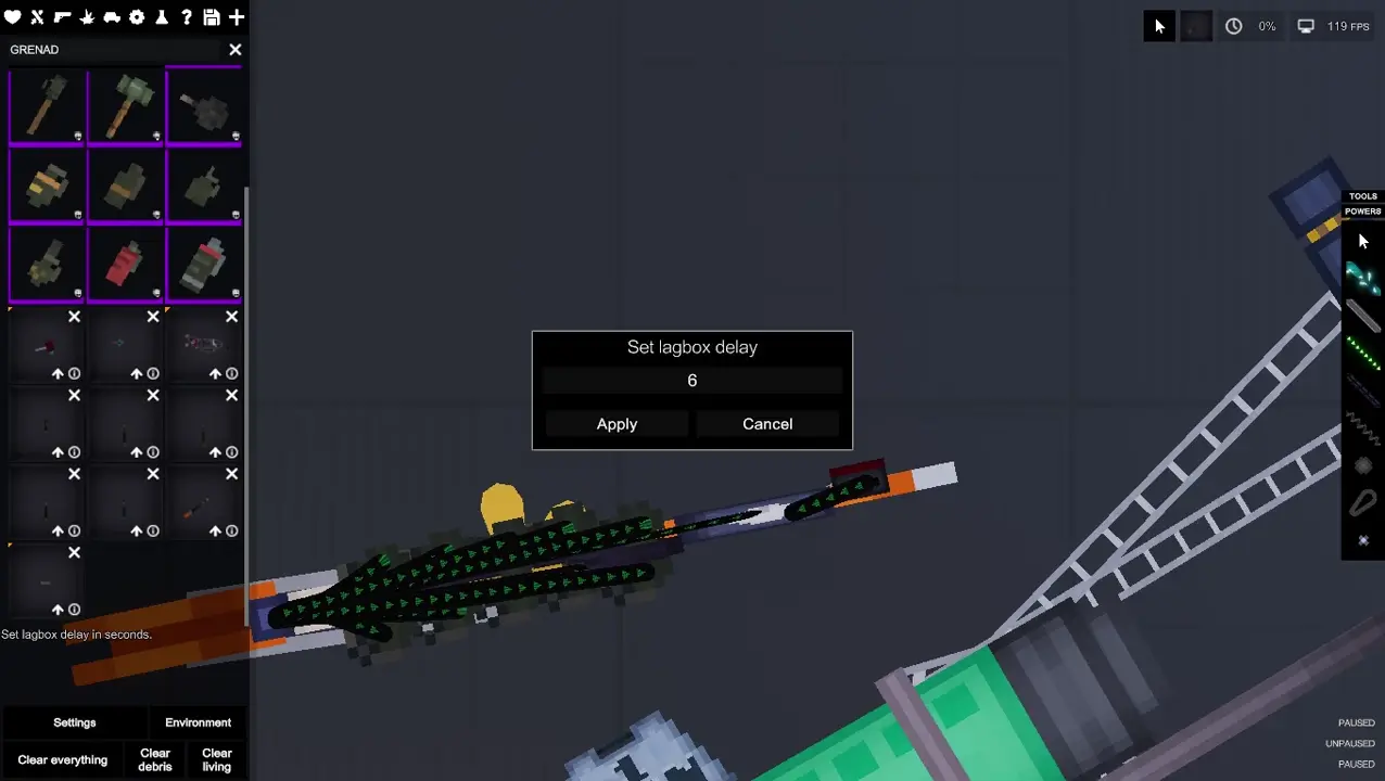 This is what happens when you load the shell too slowly...