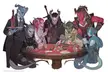 Tieflings - D&D by Clint Cearley