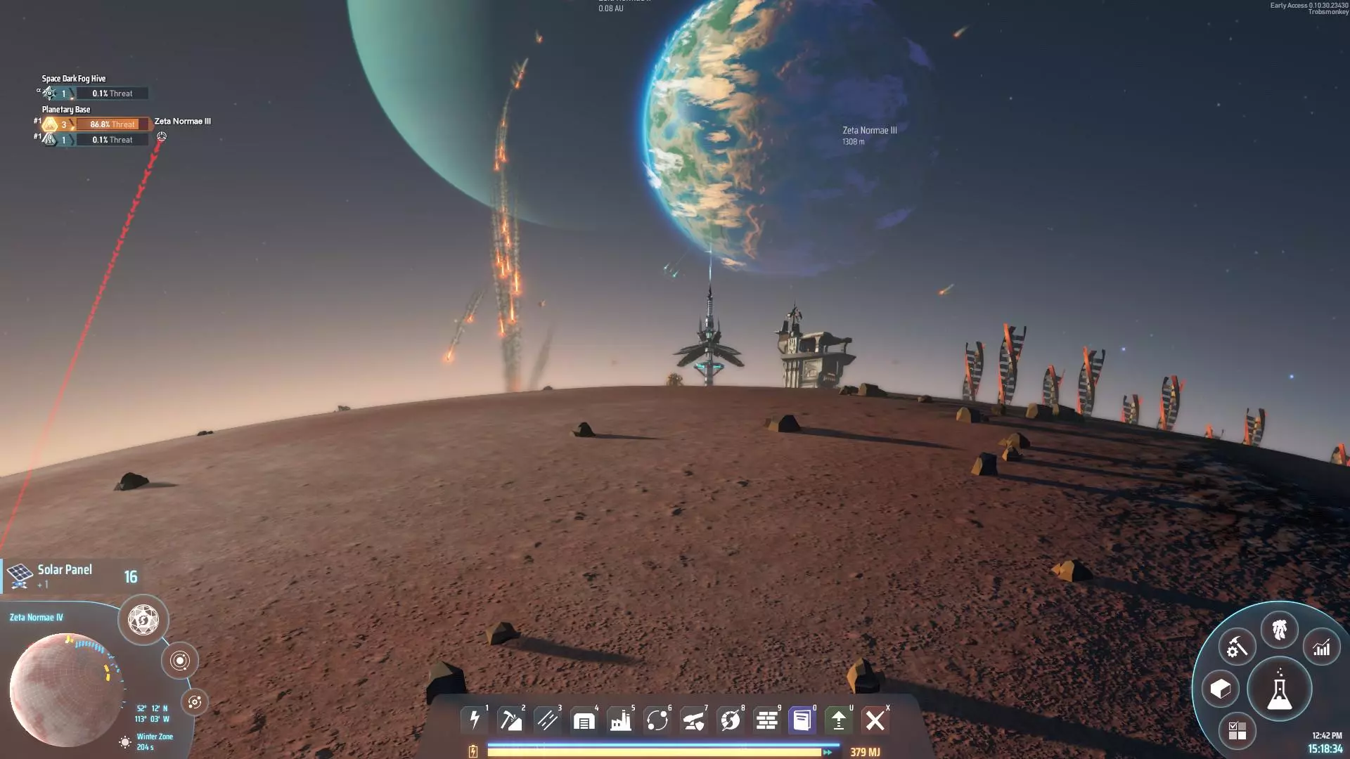 Today I Learned That Missile Turrets Can Support You From Other Planets