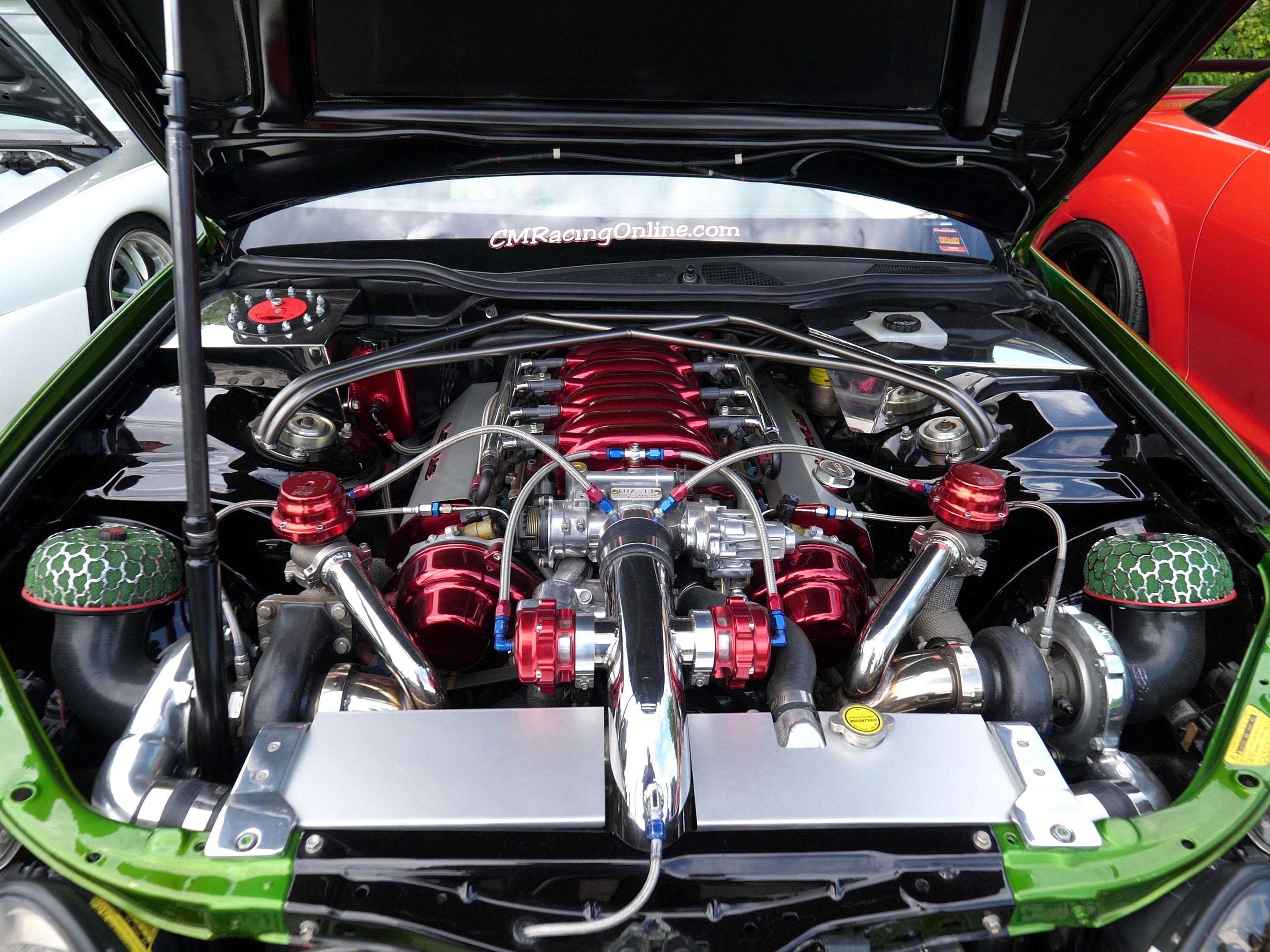 Toyota V8 with Twin Turbos | Scrolller