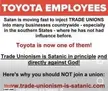 Trade unions are Satanic