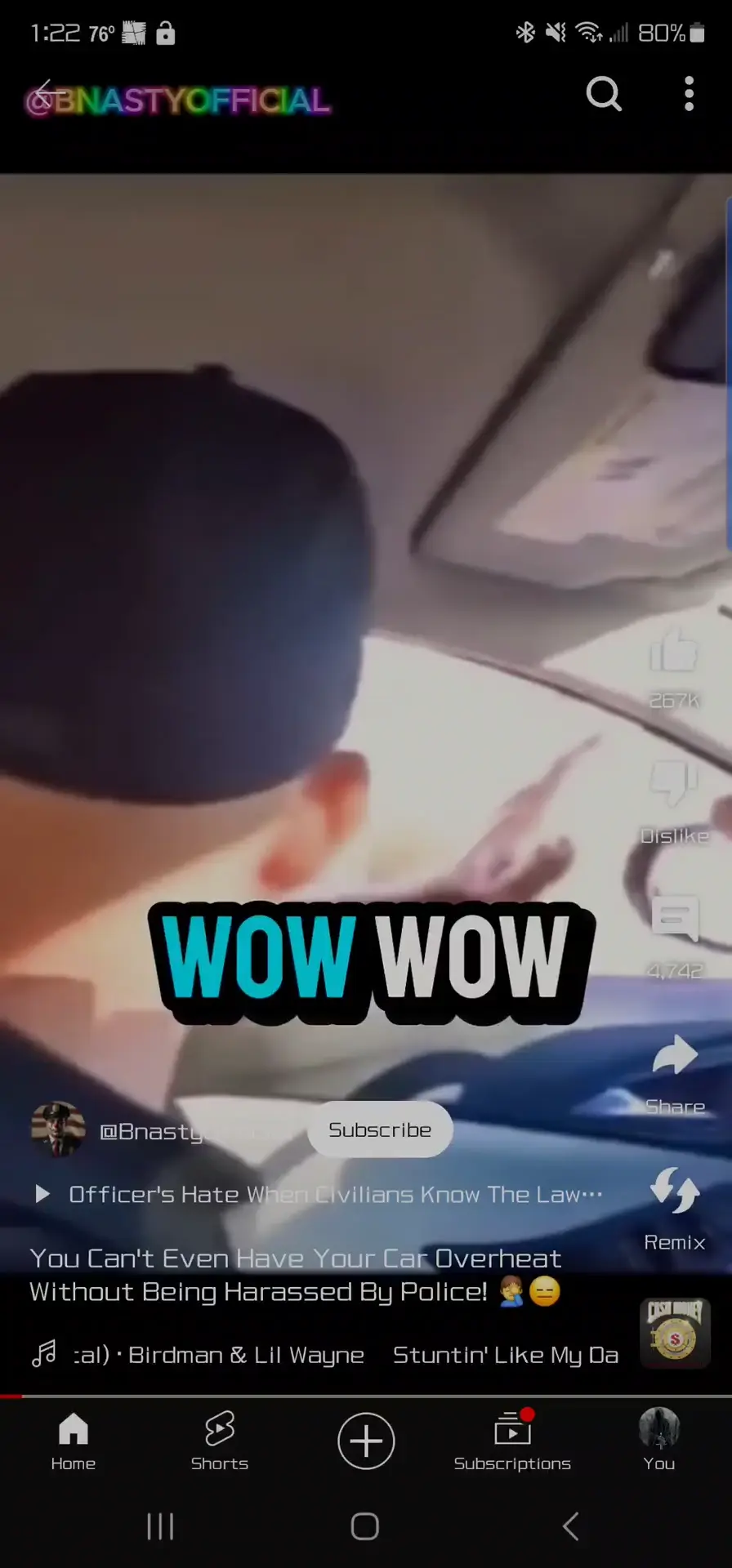 Traffic stop turns into a Master's level audit (course) in ACAB humiliation. 