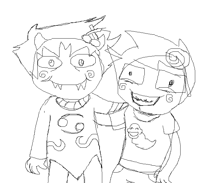 trickster john and karkat