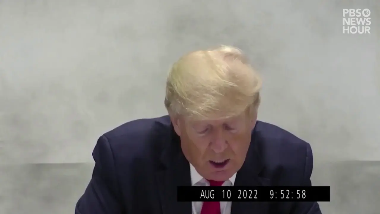 Trump on Trump: Only Criminals Take the 5th
