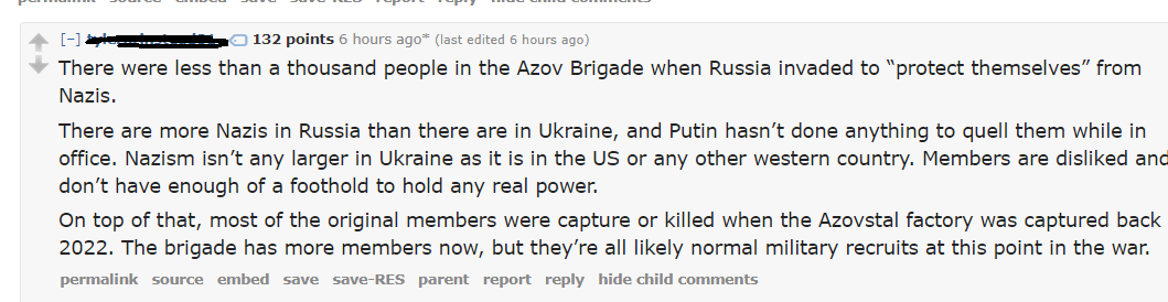 Trying to justify the US announcing it will arm an explicitly neo nazi brigade