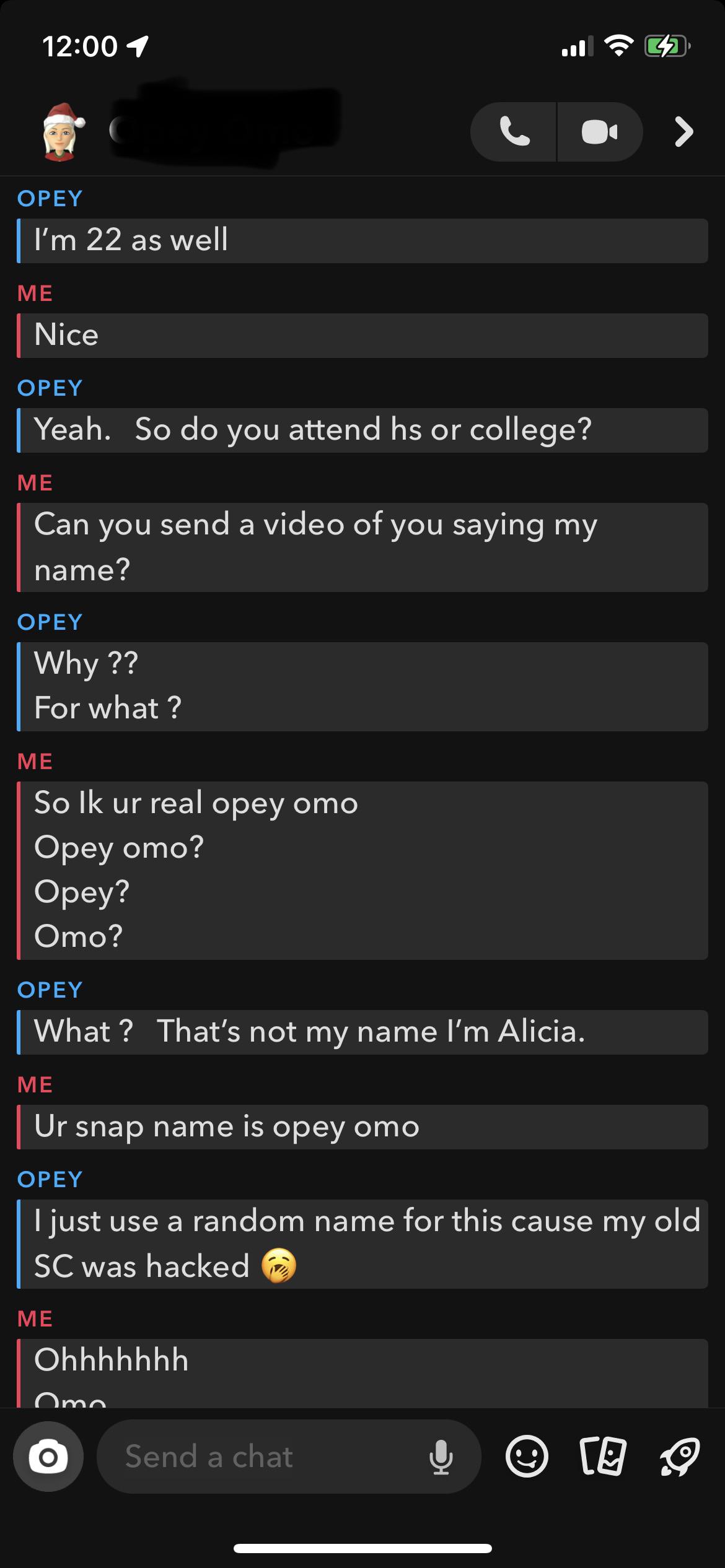 Scambait sexting conversation with a slim woman sending nude photos and memes during a chat argument.