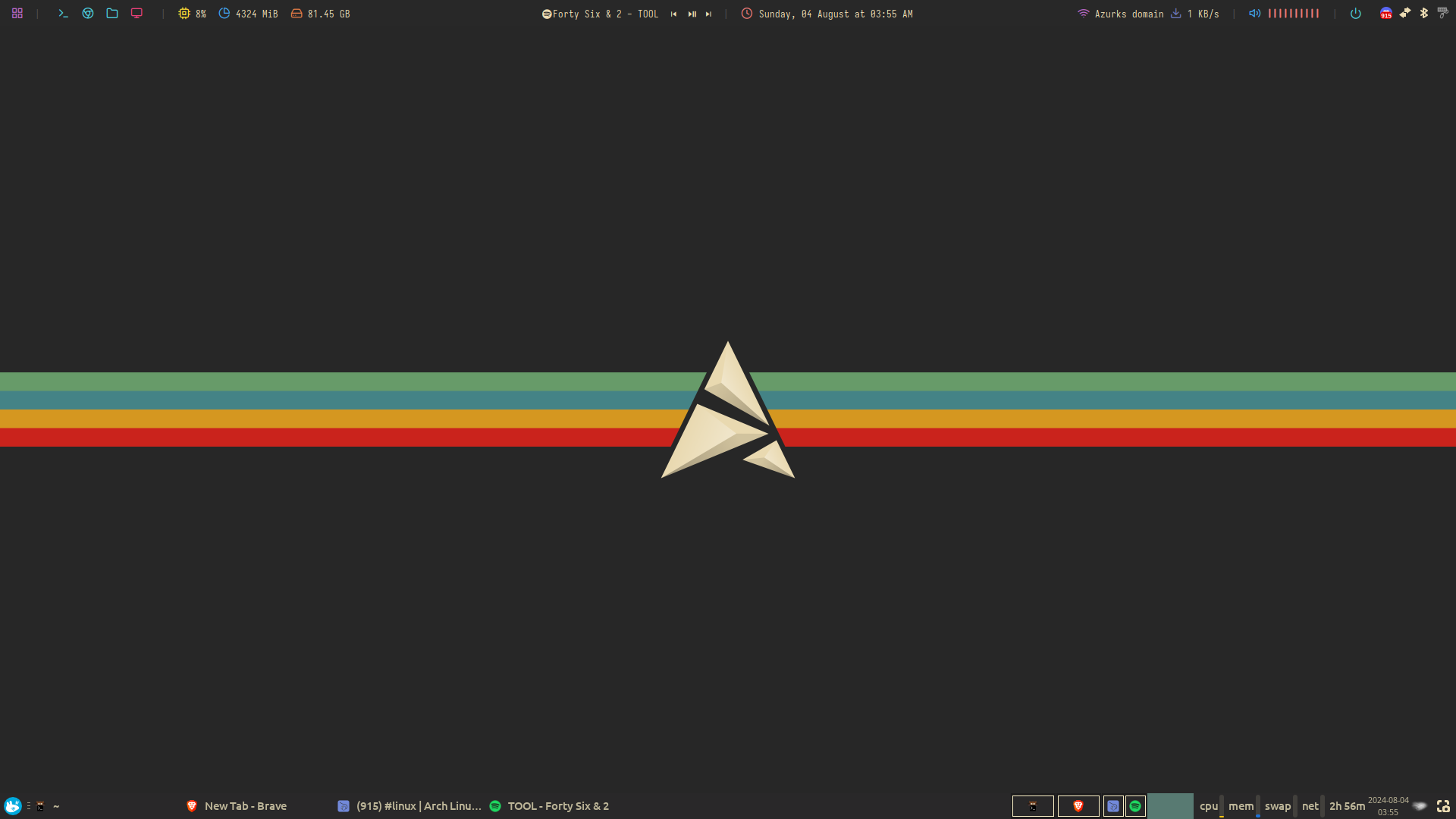 [xfce] gruvbox + i3 without systemd