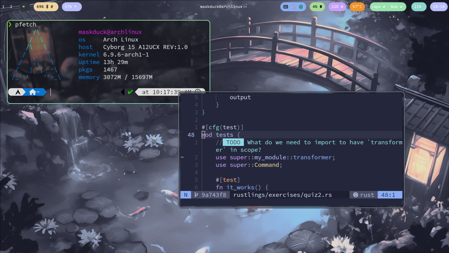 [hyprland] first time trying hyprland - it was nice :3 | Scrolller