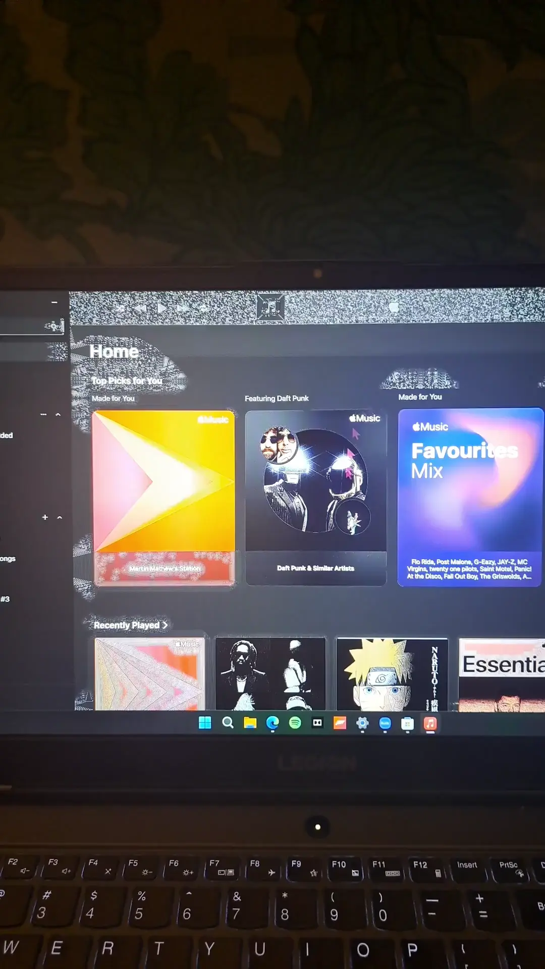 Ui glitch on the windows app 