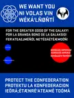 United Confederation Propaganda Poster for the Fourth Galactic War - 3000 AD