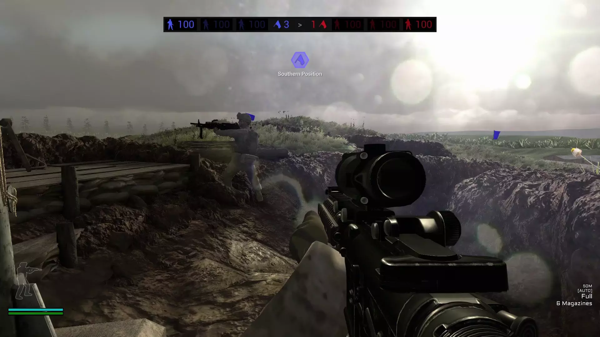 Urban warfare weapons + Squad multiskins and voicelines = kinda realistic milsim
