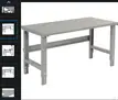 Using workbench as desk? Has 30in depth which is key. All metal.