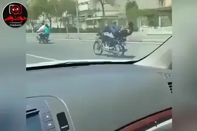 Using your phone while driving and not paying attention on road