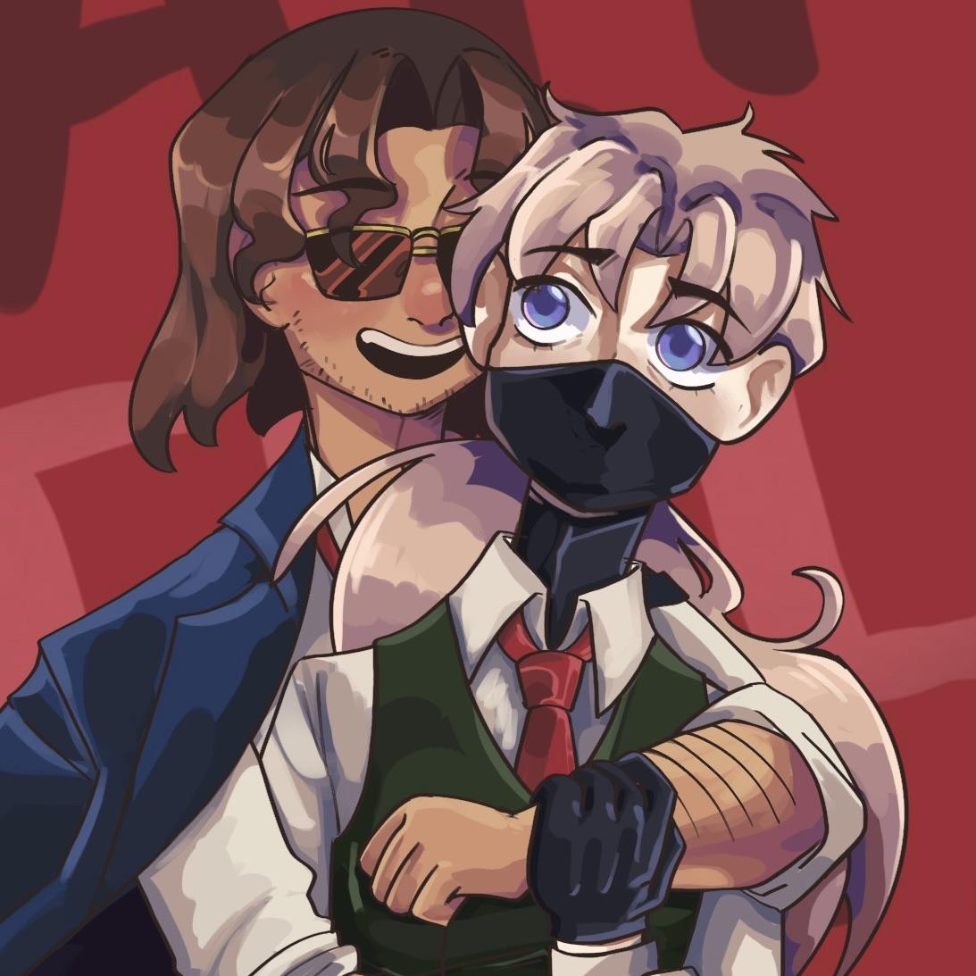 [for hire] baby’s first commissions, anime adjacent style with bright colours (see comments for details)