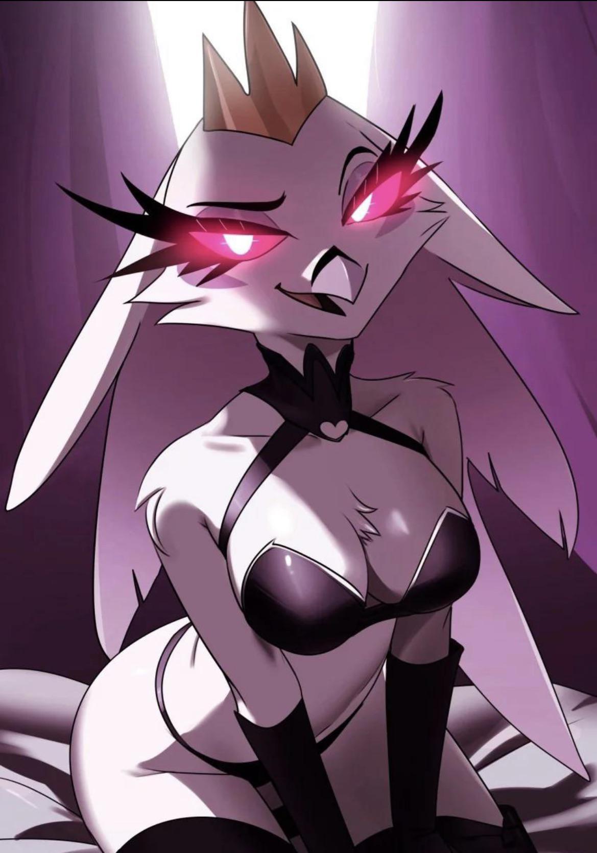 Busty anthro and monster girl characters in lingerie and nude poses for roleplay refs