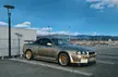 Very rare to spot a Silica Brass R34 GT-R.