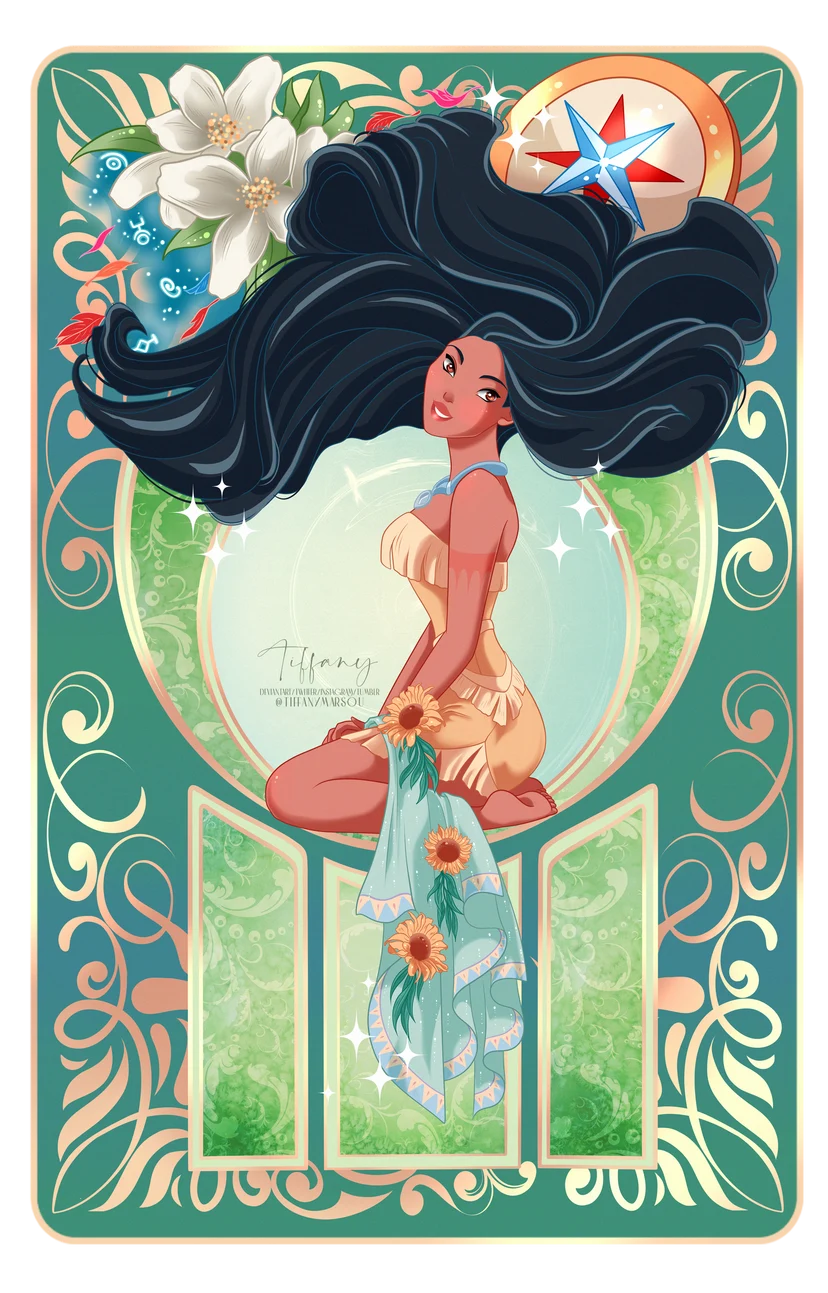 Vintage Pastels - Pocahontas by tiffanymarsou on DeviantArt