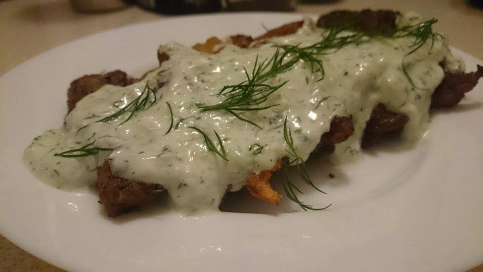 [Homemade] Potato rosti with grilled chuck and tzatziki sauce | Scrolller