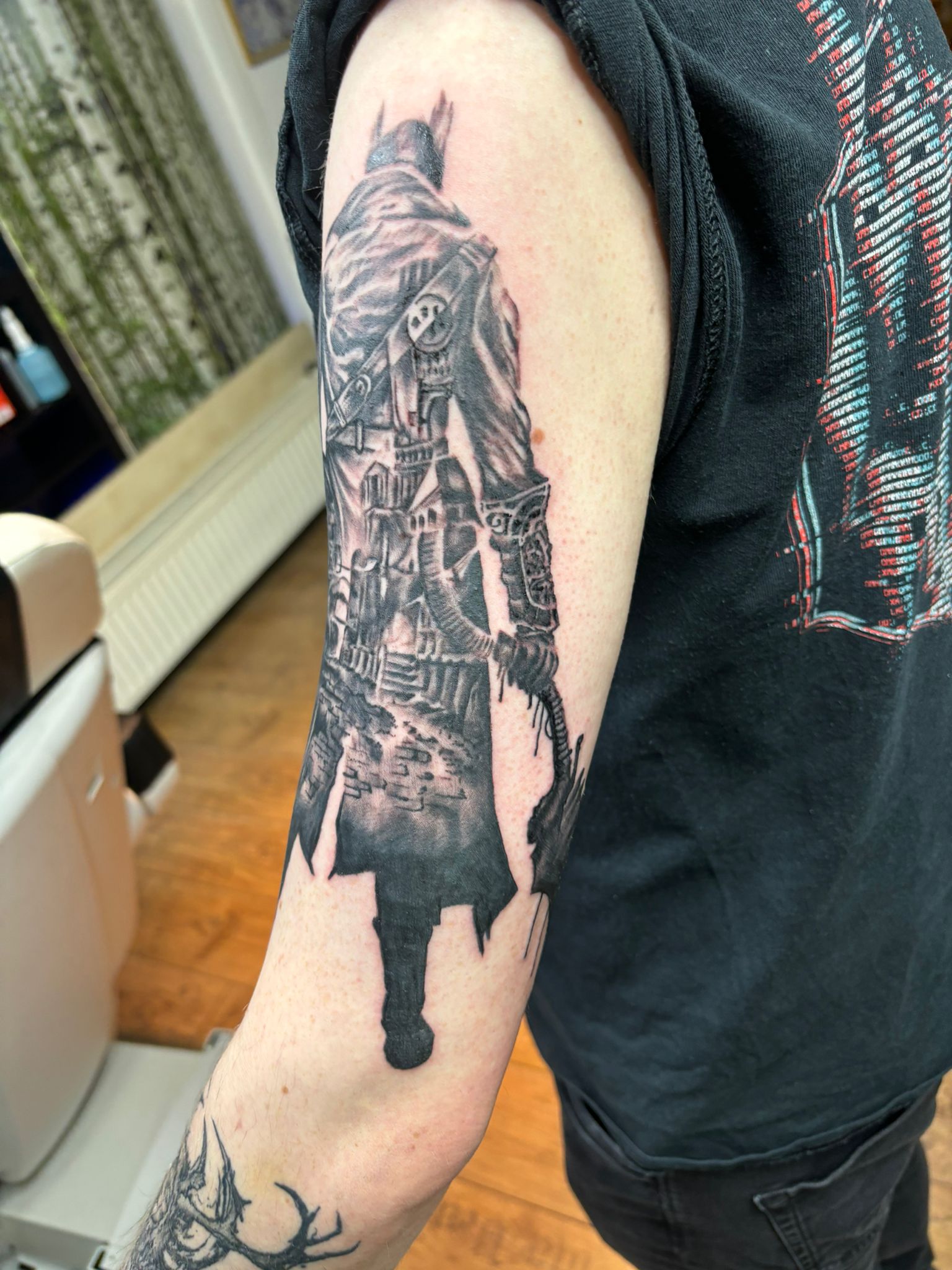 Bloodborne Tattoo I got today | Scrolller