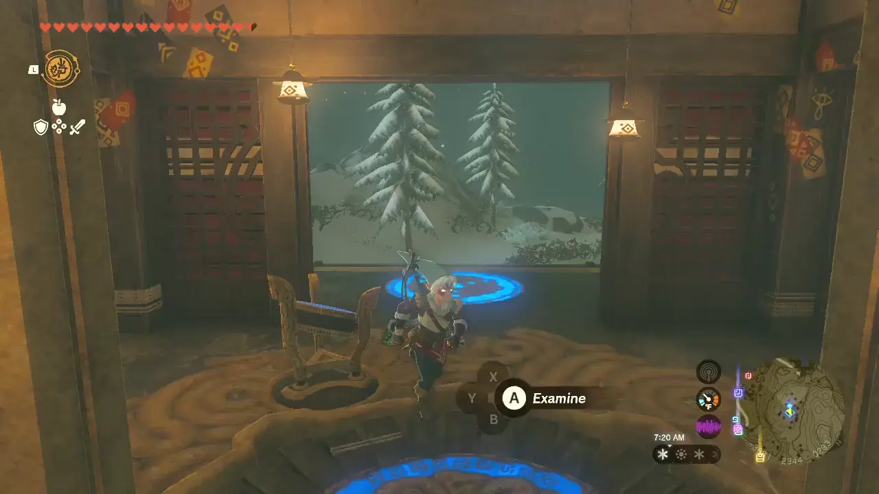 Was going for a shrine and link spontaneously collapsed