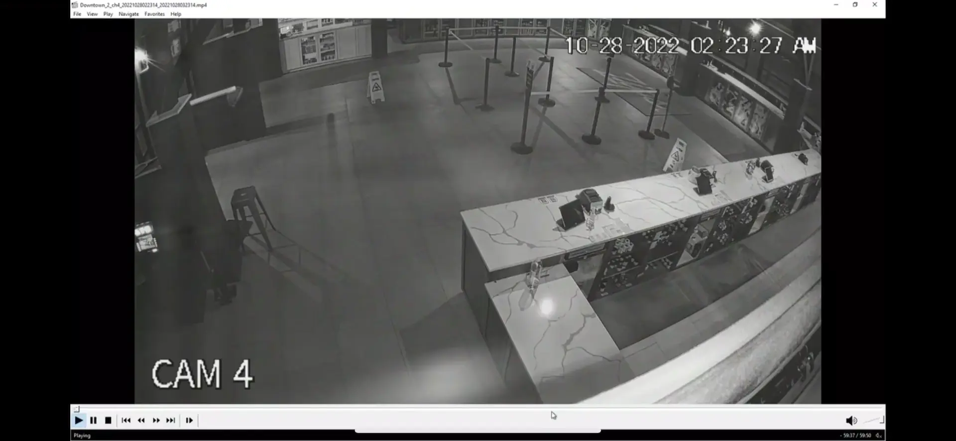 Weed shop robbery in Tacoma, WA indoor and outdoor video