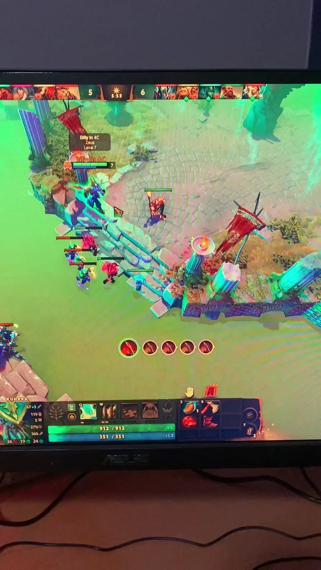 Weird frozen in time screen bug