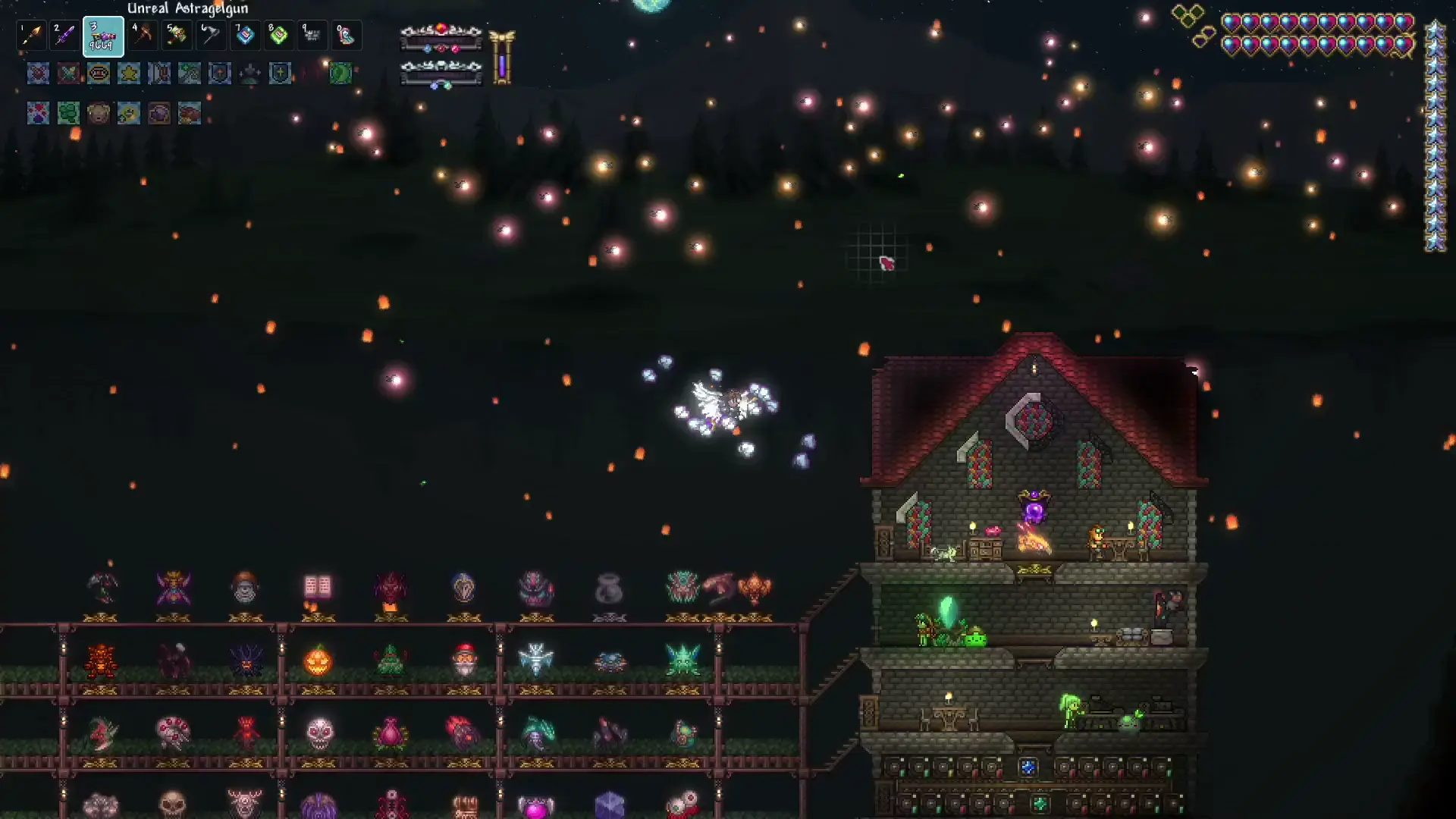 Weird lightshow during lantern night. What is this?