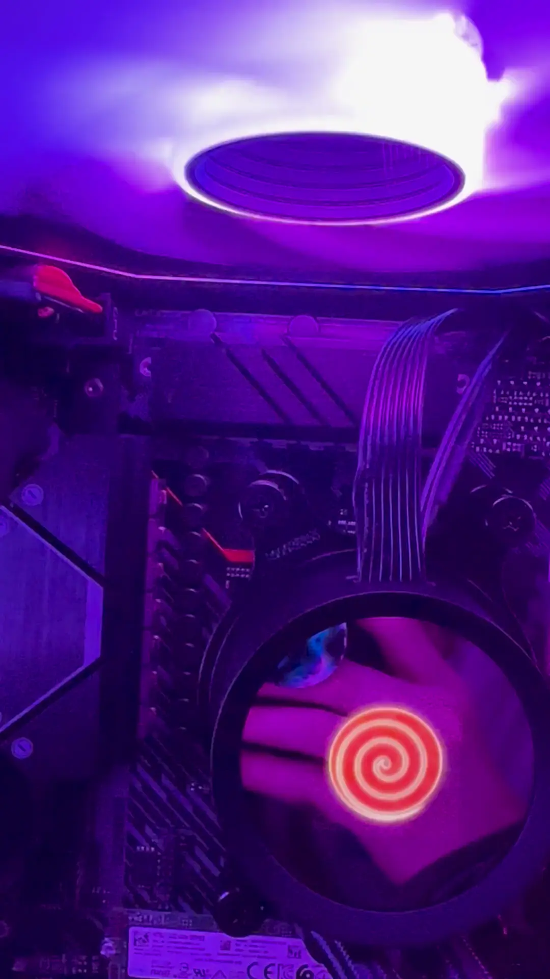 Weird ticking sound coming from my new Lian li fans