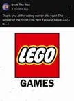 what happened to “Lego Games”? 