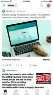 What is reddit selling me? Ripple equity?