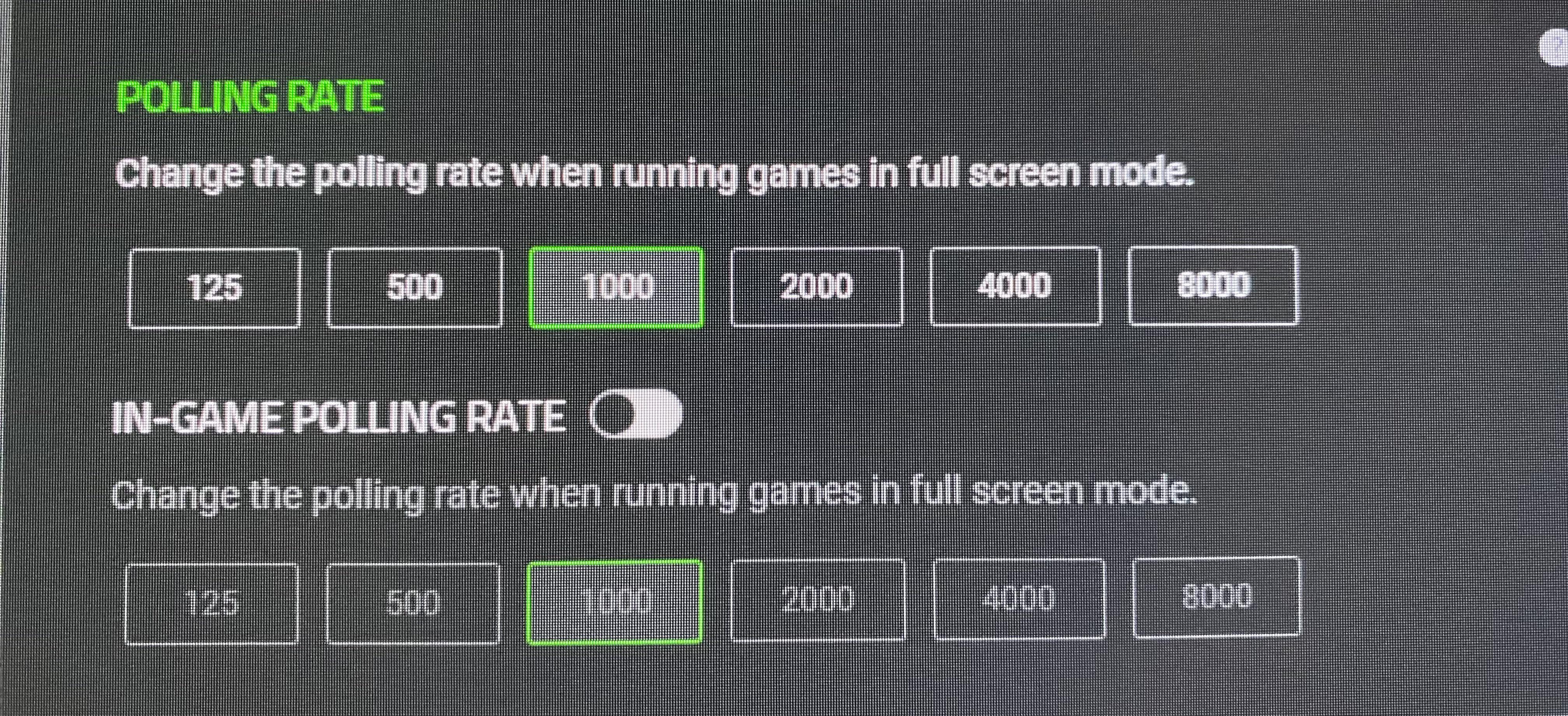 What’s the difference between polling rate and in-game polling rate ...