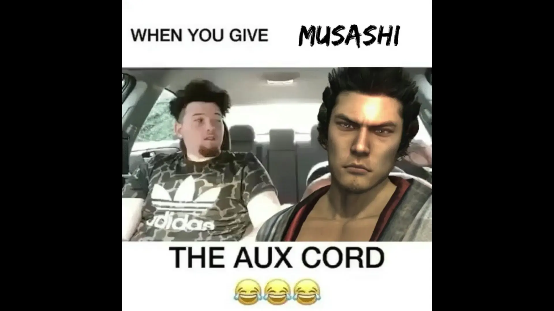 When You Give Miyamoto Musashi The Aux Cord (Song is Daybreak-Dawn, Sung By Takaya Kuroda for Kenzan Pachislot Game)