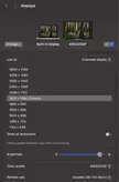 Why 4K images or Youtube 4K videos remains 4K even though the setting is set to 1080p by default for my external monitor?
