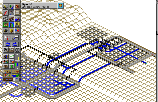 why doesnt the water reach the top?