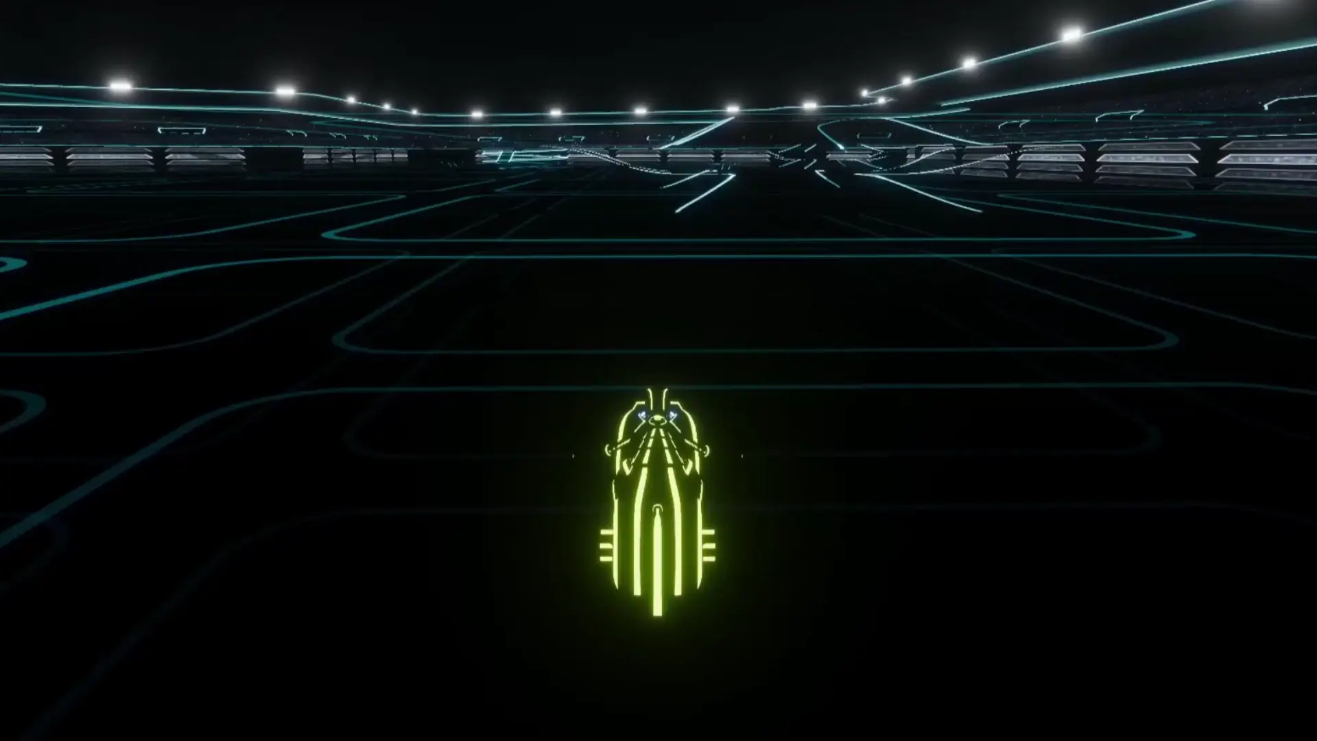 WIP Tron Legacy Arena World For VRChat