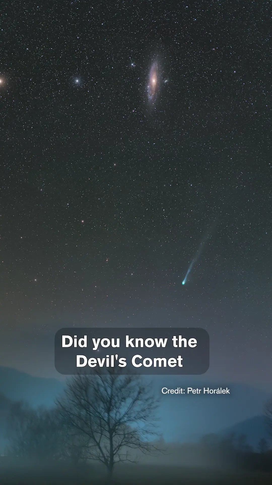 Witness the Devil's Comet
