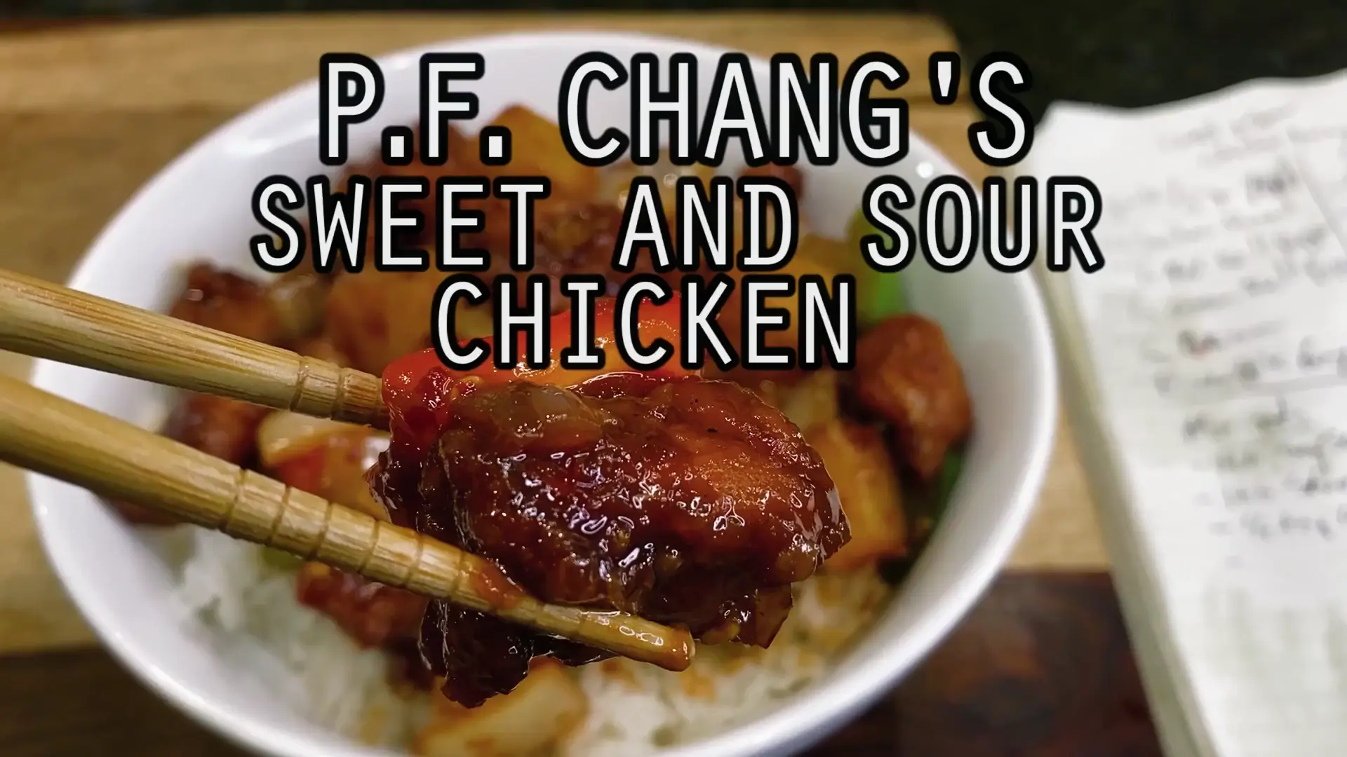 Woo Can Cook | Sweet and Sour Chicken Karaage