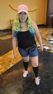 Wore my Lucoa cosplay to the first con I ever went to last weekend