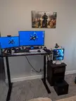 Working with what I've got in the living room Dad corner