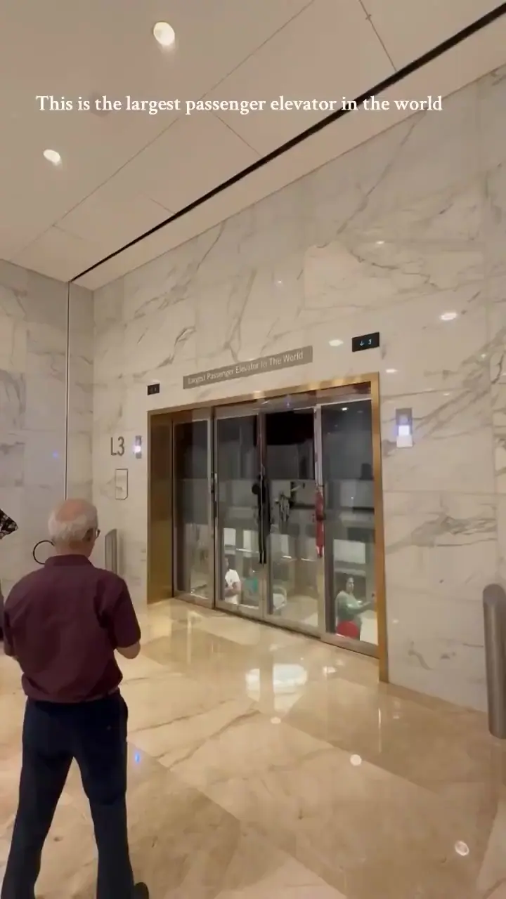 World's largest elevator installed at Jio World Center in Mumbai !!!!!