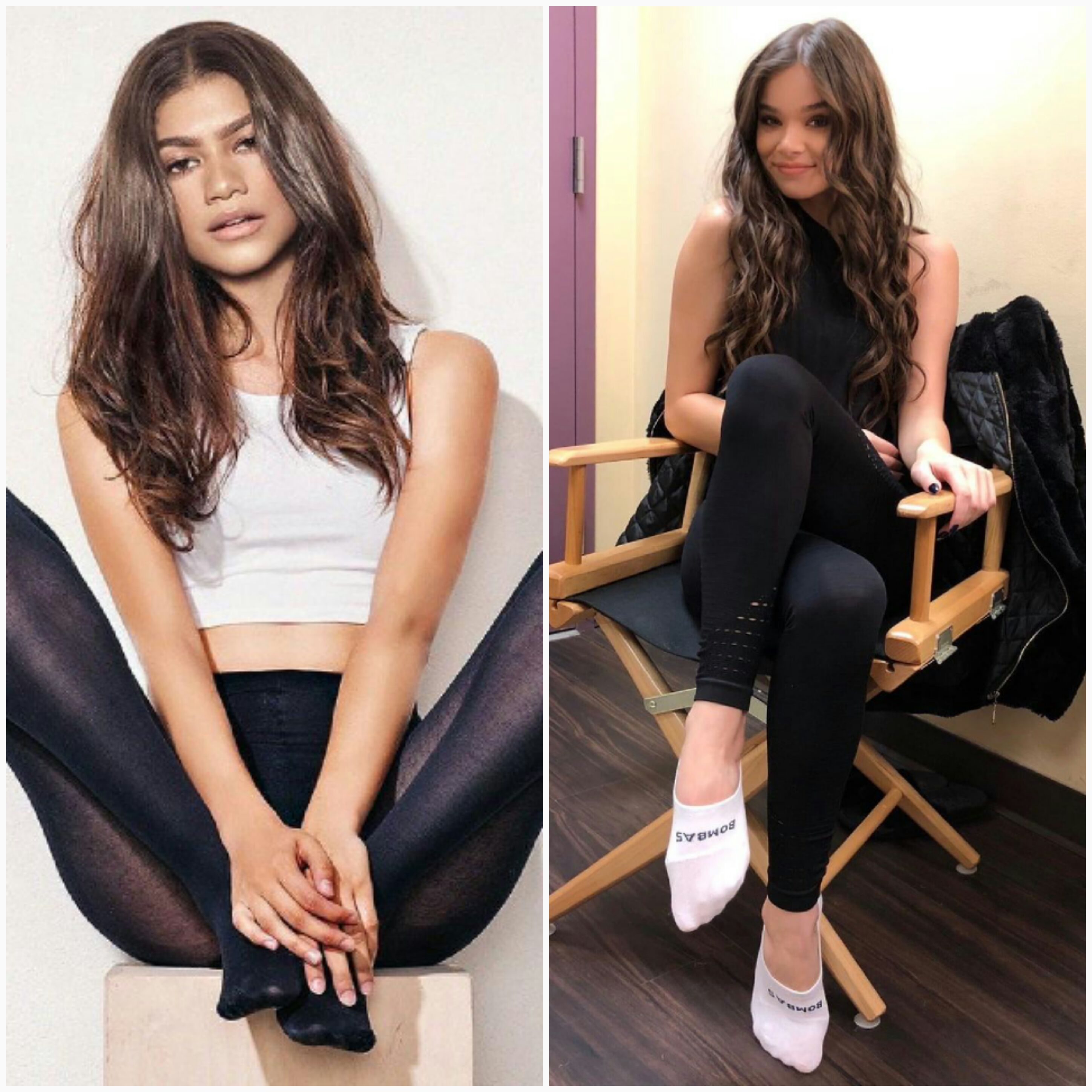 Would You Rather Slow Missionary With Her Legs On Your Shoulders With Zendaya Or Hailee 1552